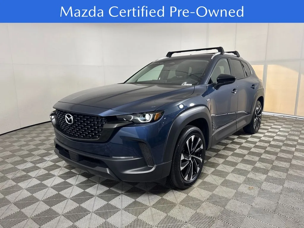 Blue 2025 Mazda CX-50 Hybrid Premium Plus for sale in Morrow, GA