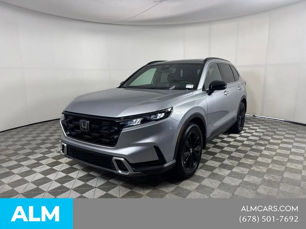 Silver 2024 Honda CR-V Hybrid Sport Touring for sale in Morrow, GA