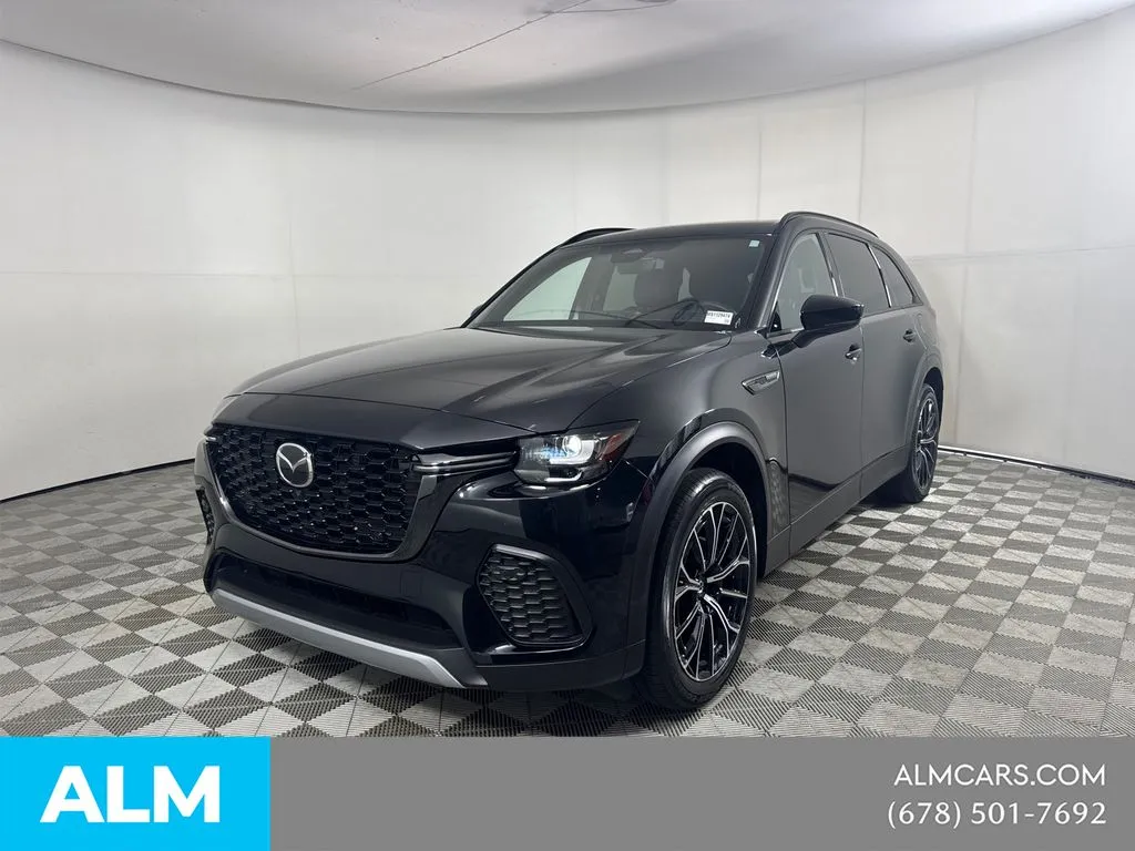 Black 2025 Mazda CX-70 PHEV Premium Plus for sale in Morrow, GA