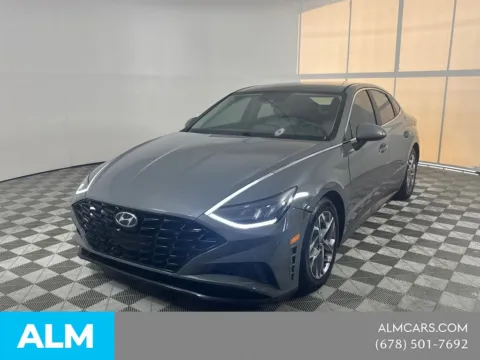Gray 2020 Hyundai Sonata SEL for sale in Morrow, GA