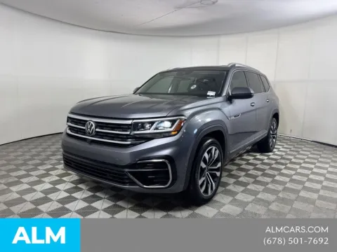 Gray 2022 Volkswagen Atlas 3.6L V6 SEL Premium R-Line for sale in Morrow, GA