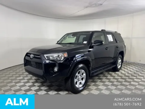 Black 2021 Toyota 4Runner SR5 for sale in Morrow, GA