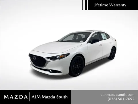 White 2026 Mazda Mazda3 2.5 S Carbon Edition for sale in Morrow, GA