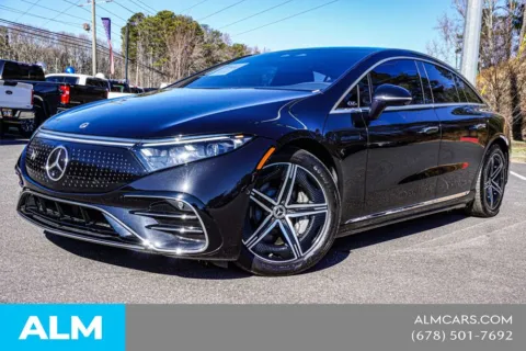 Black 2022 Mercedes-Benz EQS 580 for sale in Morrow, GA