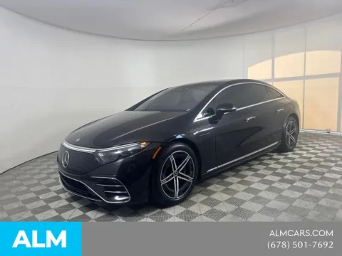 Black 2022 Mercedes-Benz EQS 580 for sale in Morrow, GA