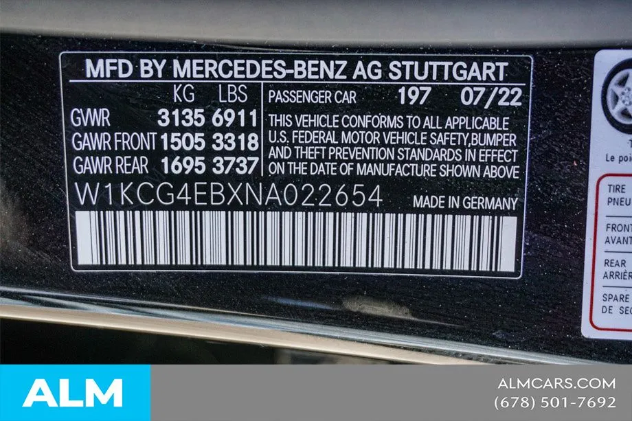 2022 Mercedes-Benz EQS Base - Photo 58