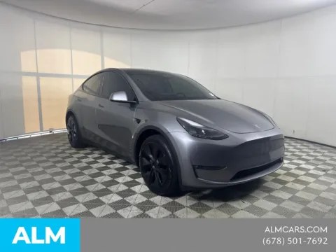 Another view of 2025 Tesla Model Y Long Range for sale in Morrow, GA at ALM Mazda South