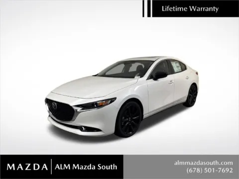 White 2026 Mazda Mazda3 2.5 S Carbon Edition for sale in Morrow, GA