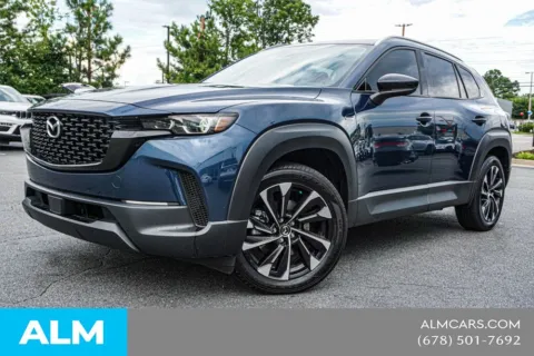Blue 2025 Mazda CX-50 Hybrid Premium Plus for sale in Morrow, GA