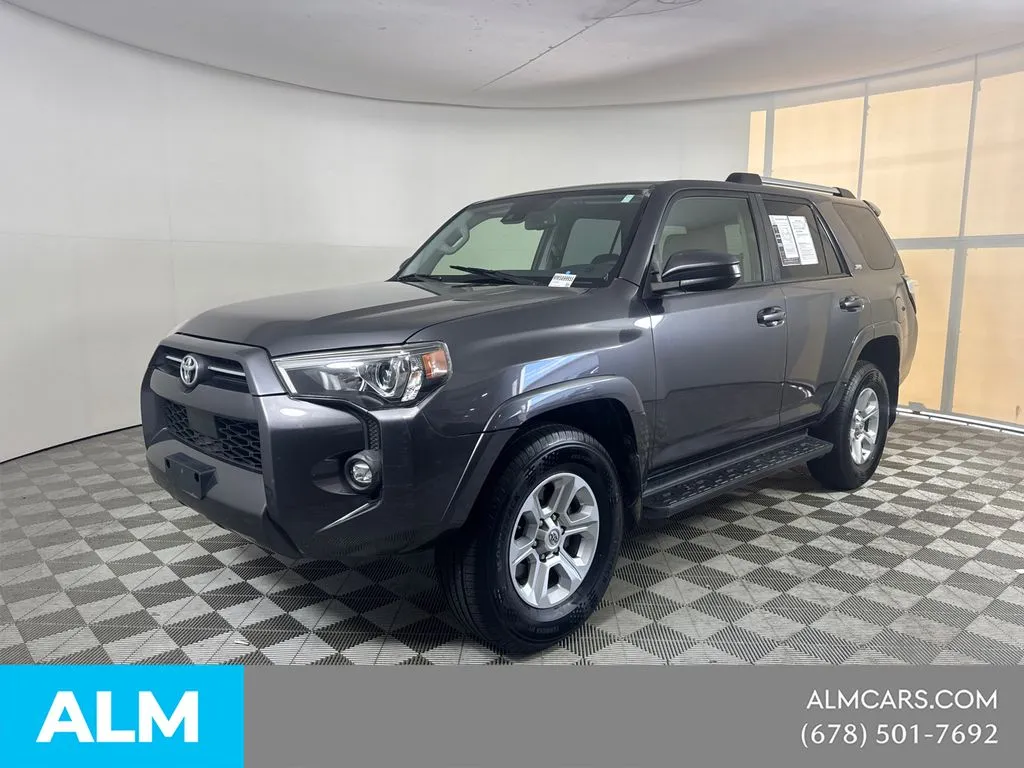 Gray 2021 Toyota 4Runner SR5 for sale in Morrow, GA