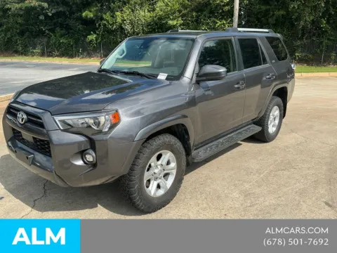 Gray 2021 Toyota 4Runner SR5 for sale in Morrow, GA