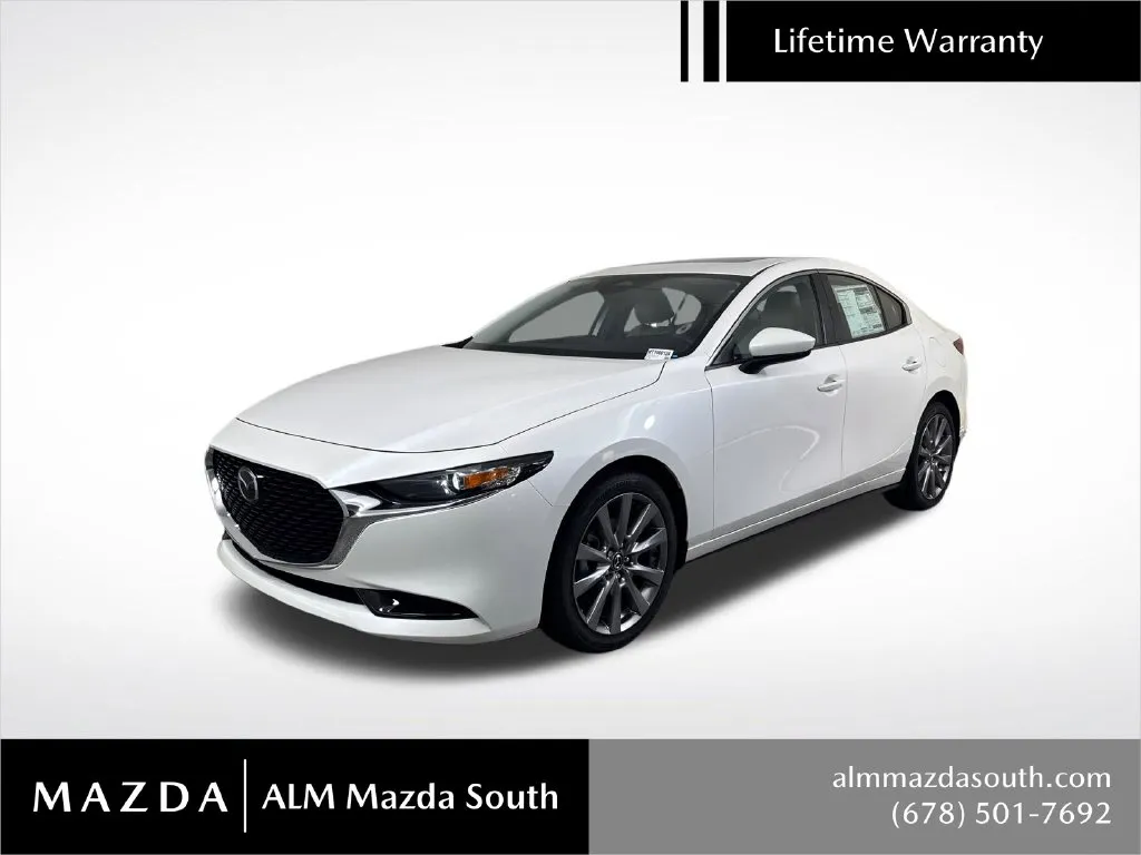 White 2026 Mazda Mazda3 2.5 S Preferred for sale in Morrow, GA