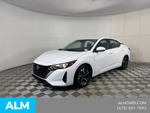 White 2024 Nissan Sentra SV for sale in Morrow, GA