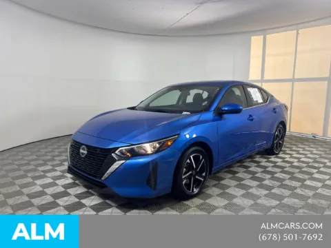 Blue 2024 Nissan Sentra SV for sale in Morrow, GA