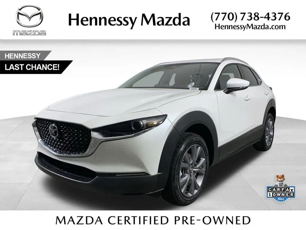 White 2024 Mazda CX-30 2.5 S Premium Package for sale in Morrow, GA