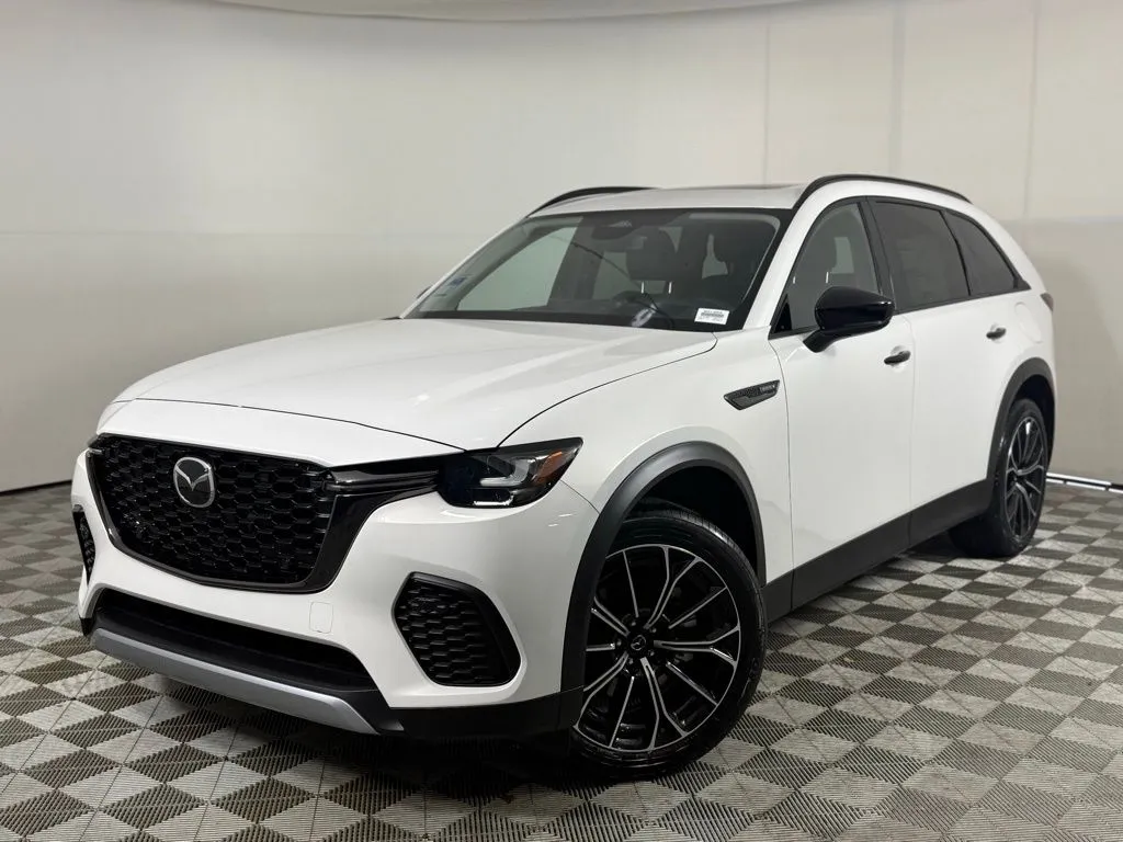 White 2025 Mazda CX-70 PHEV Premium for sale in Morrow, GA