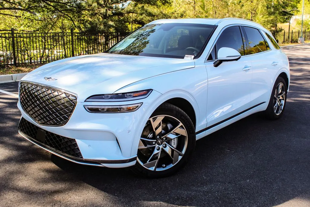 White 2024 Genesis Electrified GV70 Advanced for sale in Morrow, GA