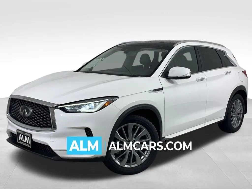 White 2024 INFINITI QX50 LUXE for sale in Morrow, GA