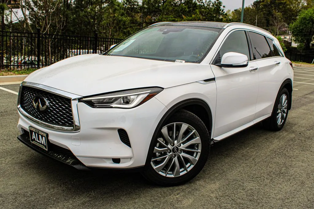 White 2024 INFINITI QX50 LUXE for sale in Morrow, GA