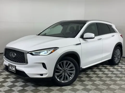 White 2024 INFINITI QX50 LUXE for sale in Morrow, GA