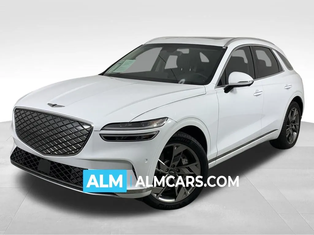 White 2024 Genesis Electrified GV70 Advanced for sale in Morrow, GA