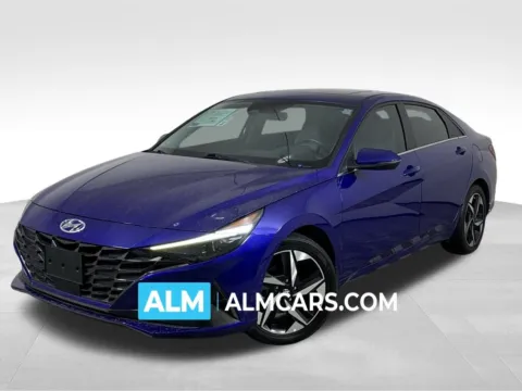 Blue 2023 Hyundai Elantra Limited for sale in Morrow, GA