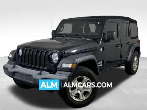 Black 2021 Jeep Wrangler Unlimited Sport S for sale in Morrow, GA