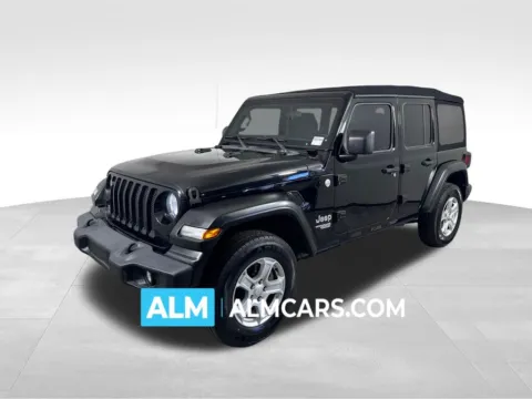 Black 2021 Jeep Wrangler Unlimited Sport S for sale in Morrow, GA