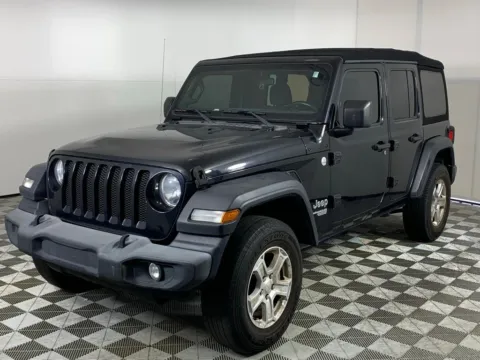 Another view of 2021 Jeep Wrangler Unlimited Sport S for sale in Morrow, GA at ALM Mazda South