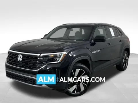 Black 2025 Volkswagen Atlas Cross Sport 2.0T SE w/Technology for sale in Morrow, GA