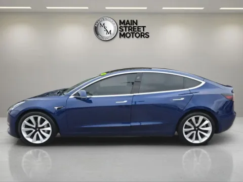 Photos of 2018 Tesla Model 3 Long Range Sedan 4D for sale in Portage, IN at Main Street Motors
