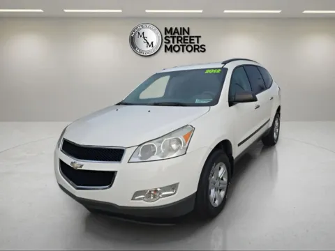 White 2012 Chevrolet Traverse LS Sport Utility 4D for sale in Portage, IN