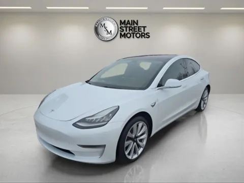 White 2018 Tesla Model 3 Long Range Sedan 4D for sale in Portage, IN