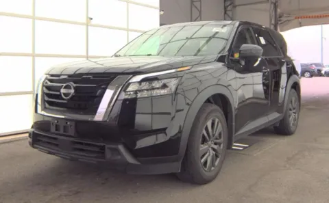 Black 2023 Nissan Pathfinder S Sport Utility 4D for sale in Portage, IN