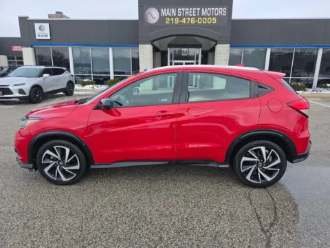 Red 2019 Honda HR-V Sport SUV 4D for sale in Portage, IN
