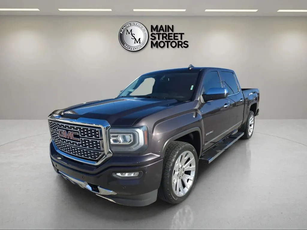 Gray 2016 GMC Sierra 1500 Crew Cab Denali Pickup 4D 5 3/4 ft for sale in Portage, IN