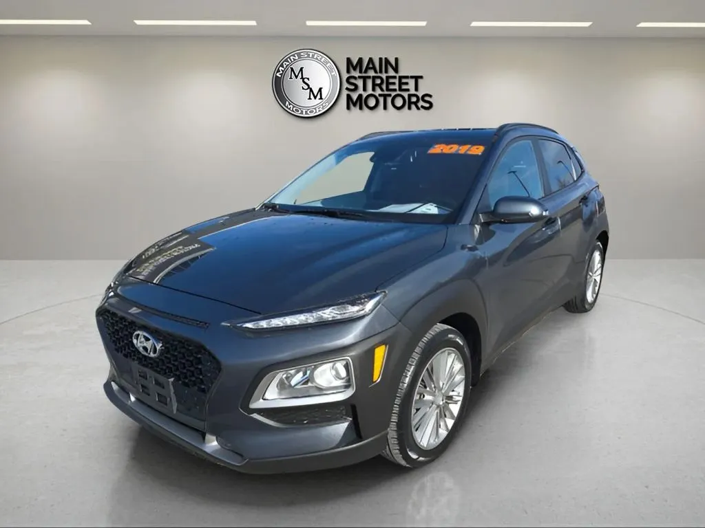 Gray 2019 Hyundai Kona SEL Sport Utility 4D for sale in Portage, IN