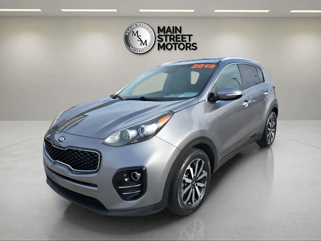 Silver 2019 Kia Sportage EX Sport Utility 4D for sale in Portage, IN
