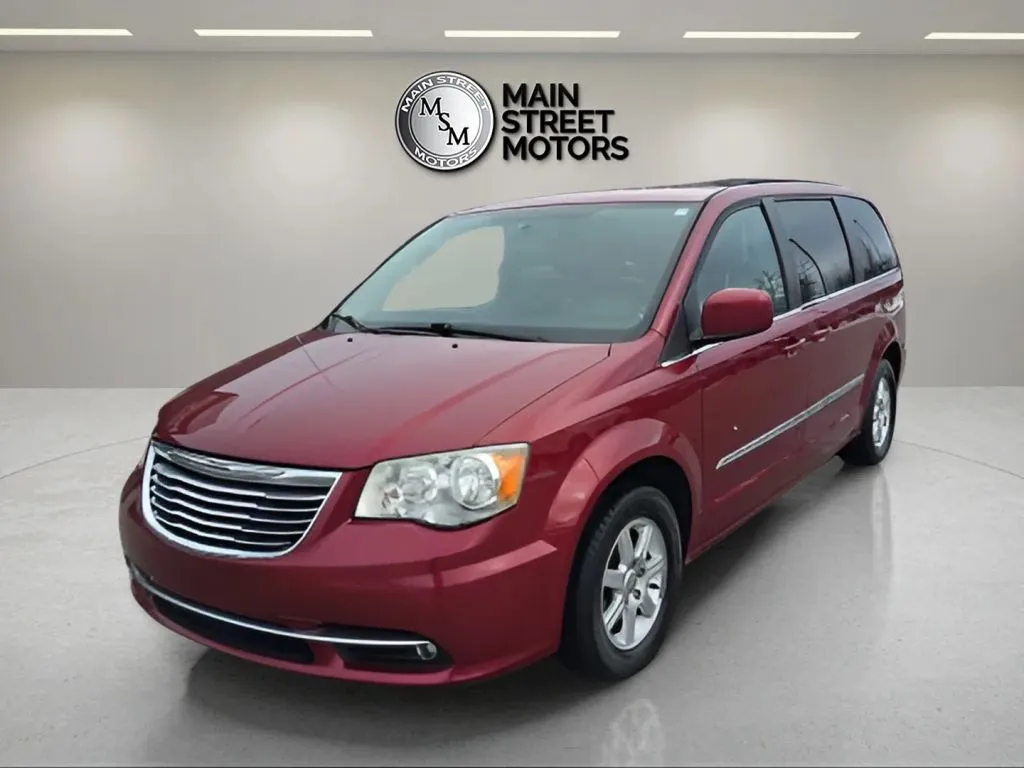 Red 2012 Chrysler Town & Country Touring Minivan 4D for sale in Portage, IN