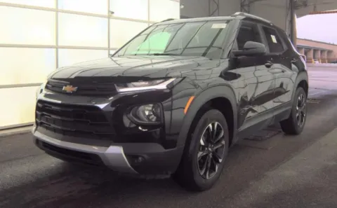 Black 2022 Chevrolet Trailblazer LT Sport Utility 4D for sale in Portage, IN