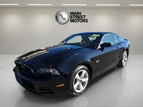 Black 2013 Ford Mustang GT Coupe 2D for sale in Portage, IN