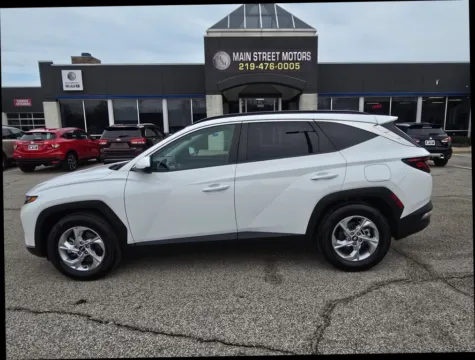White 2024 Hyundai Tucson SEL Sport Utility 4D for sale in Portage, IN