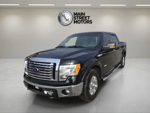 Black 2012 Ford F-150 SuperCrew Cab XLT Pickup 4D 5 1/2 ft for sale in Portage, IN