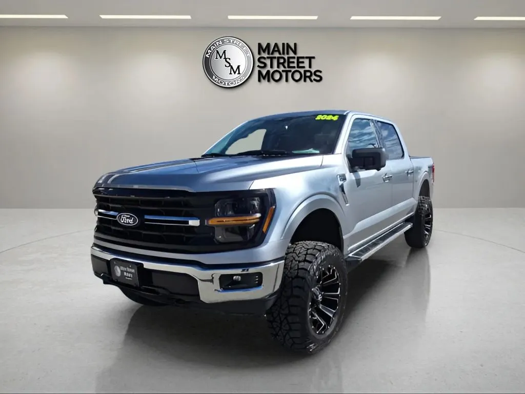 Silver 2024 Ford F-150 SuperCrew Cab XLT Pickup 4D 5 1/2 ft for sale in Portage, IN