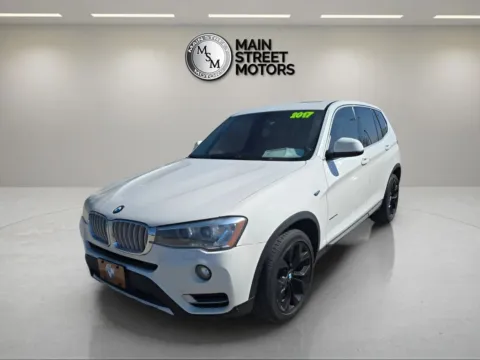 White 2017 BMW X3 Utility 4D 28i AWD 2.0L I4 Turbo for sale in Portage, IN