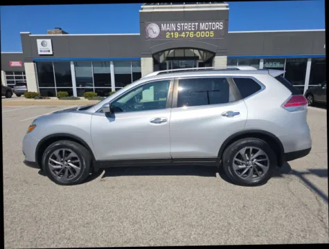 Silver 2016 Nissan Rogue SL Sport Utility 4D for sale in Portage, IN