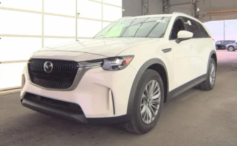 White 2024 MAZDA CX-90 3.3 Turbo Preferred Plus Sport Utility 4D for sale in Portage, IN