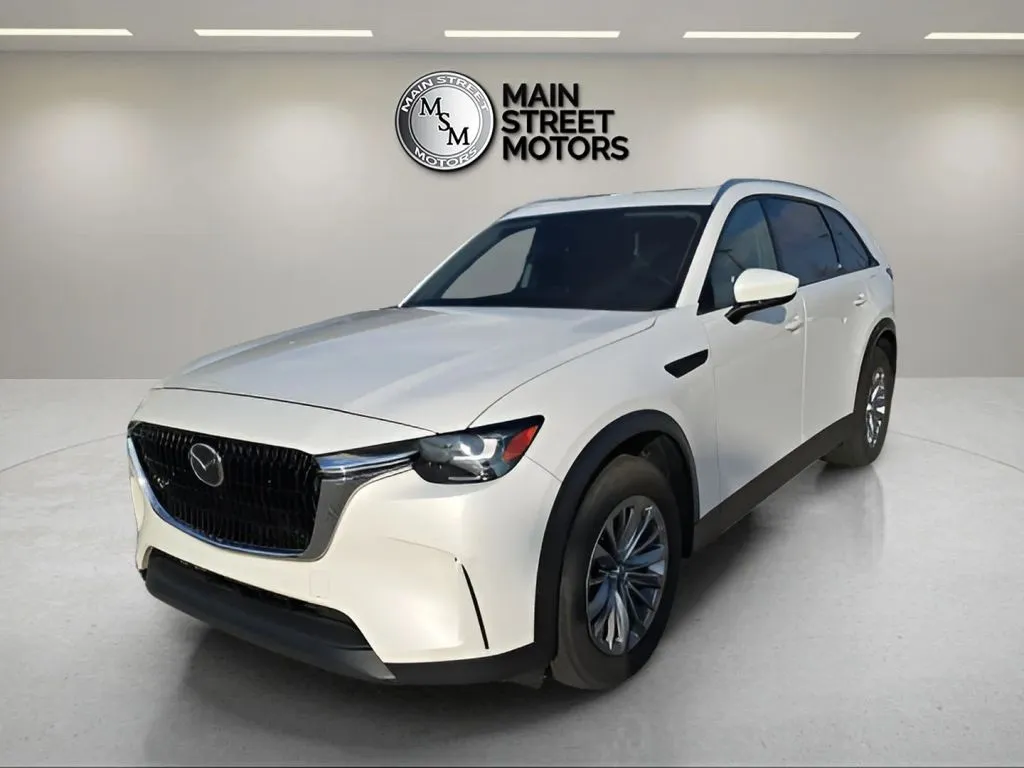 White 2024 MAZDA CX-90 3.3 Turbo Preferred Plus Sport Utility 4D for sale in Portage, IN