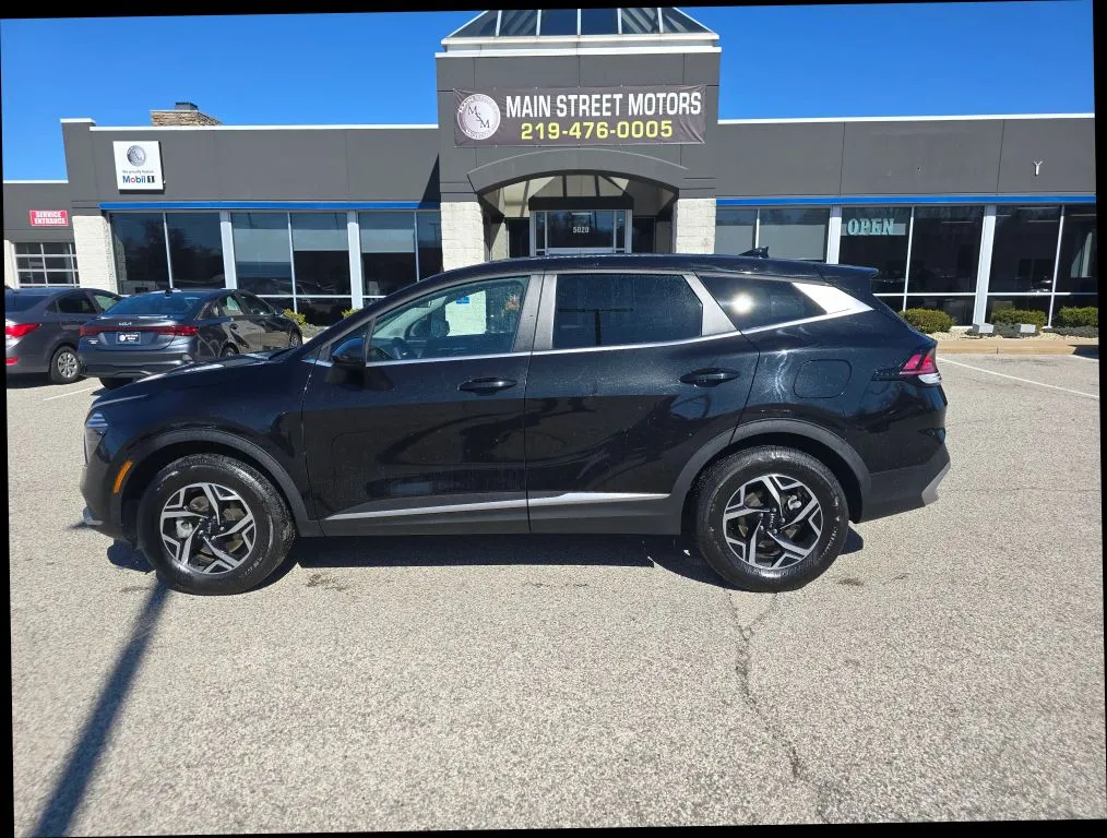 Black 2024 Kia Sportage LX Sport Utility 4D for sale in Portage, IN