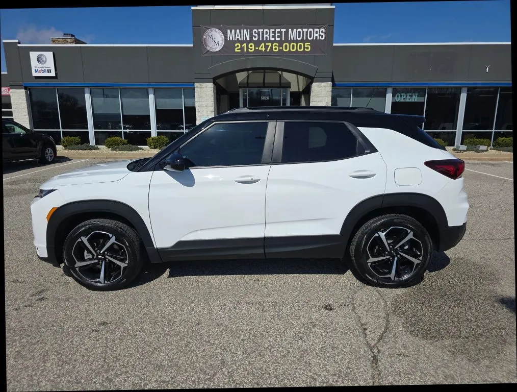 White 2023 Chevrolet Trailblazer RS Sport Utility 4D for sale in Portage, IN